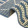 Blue Dalyan Indoor/Outdoor Trellis Rug