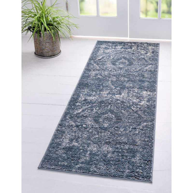Transitional Moree Area Rug Tempest Color, Runner 2'2" x 12'