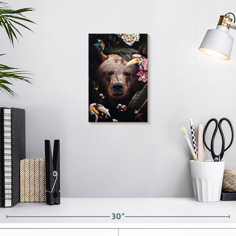 Brampt Bear I, 12" H x 8" W