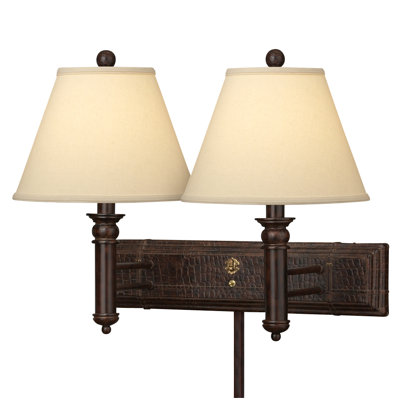 Plug-in Armed Sconce