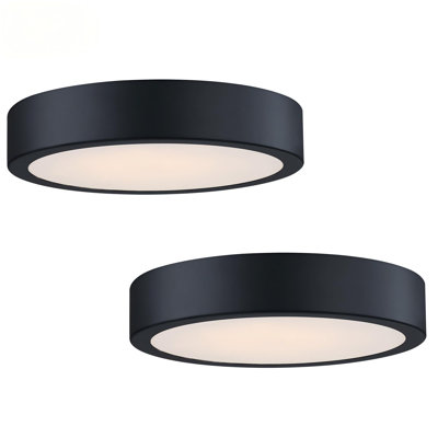 Plafonnier DEL 11 po minimaliste moderne