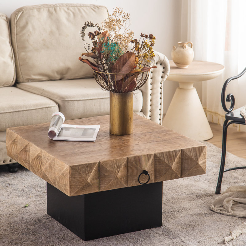 Table basse Ivelis, H 18,4 po x L 32,37 po x l 32,37 po