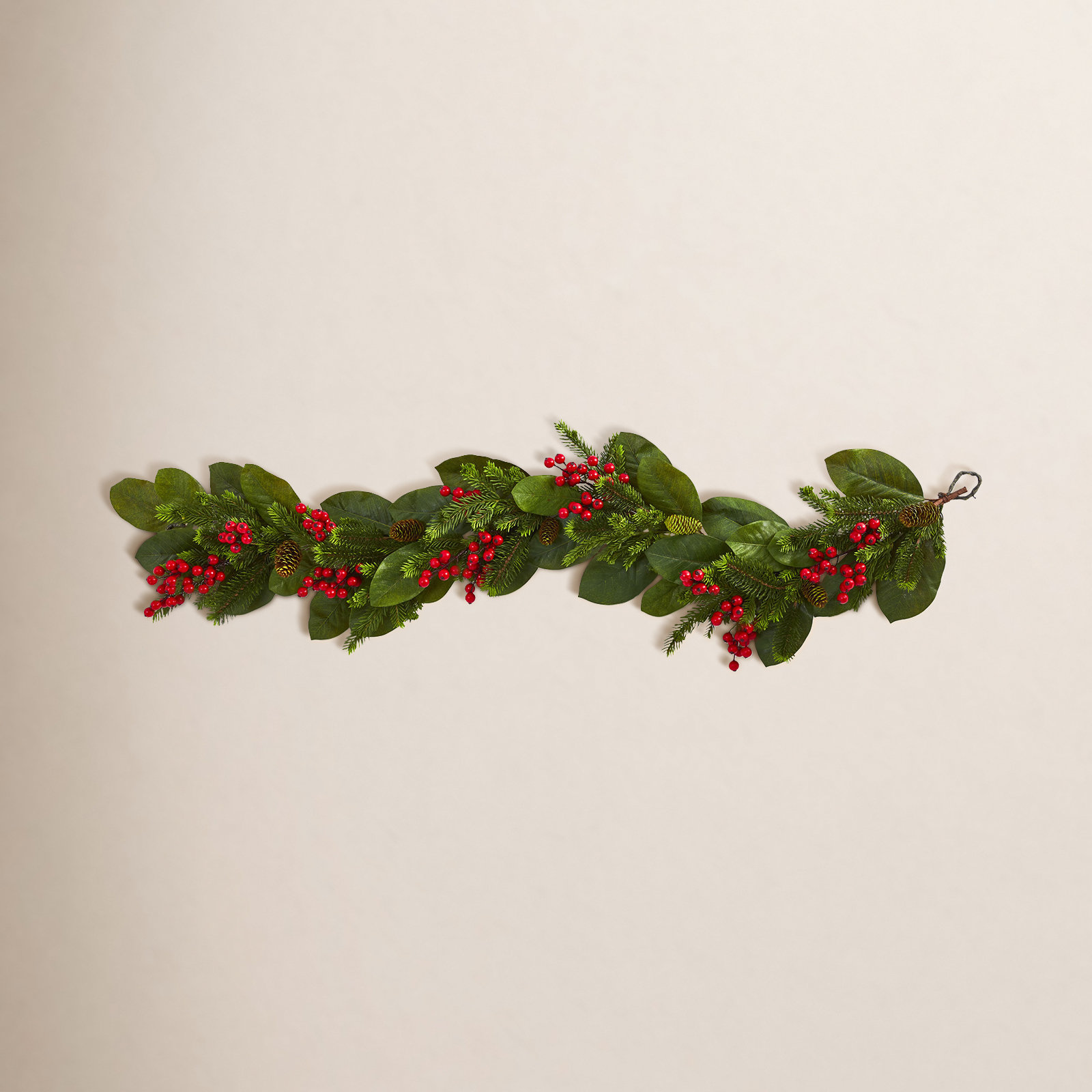 9'' in. Faux Pine Garland