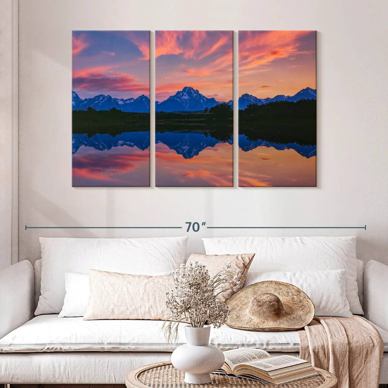 Alvord Jackson Lakeside Mountains, H 32 po x l 50 po