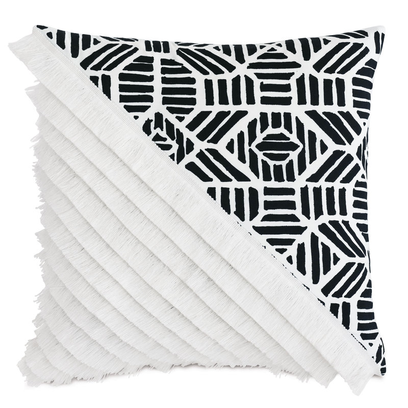 Madaba Square Indoor/Outdoor Pillow Cover & Insert