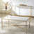 White Marble/Brass