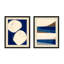 Strata, ensemble de 2 par Andrea Stokes - Art mural encadré-69958570-69958571