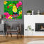 Art mural en verre Bayou Breeze «Tropical Paradise 1» par Hello Angel, 36 po x 36 po