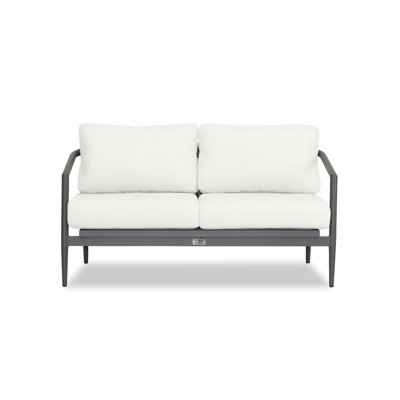 Delaine 57" Sunbrella® Patio Loveseat