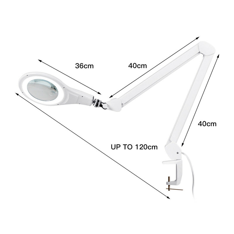 Alyssa-Jade Adjustable USB Clip On Lamp