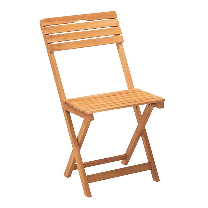 Ambrea Wood Folding Chair