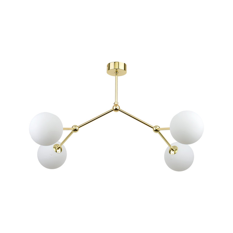 Axelrad Glass Semi Flush Mount