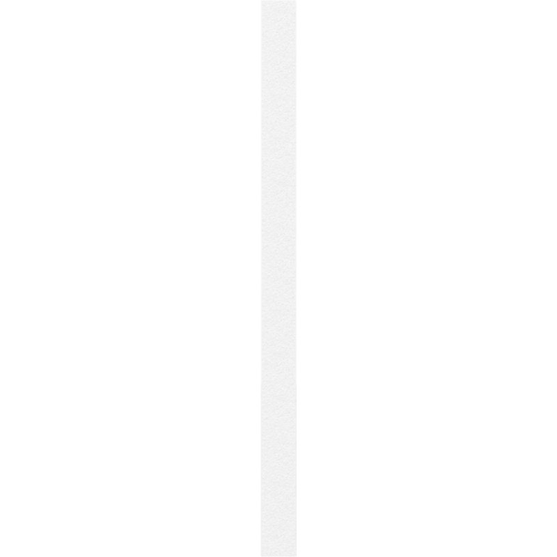 Cimaise Wolford, H 6 po x l 46,5 po x P 0,38 po, PVC de qualité architecturale