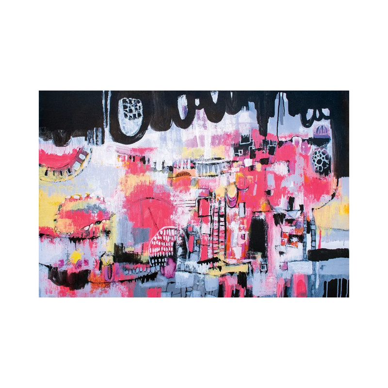 Randezvous By Misako Chida - Wrapped Canvas Painting by Misako Chida - Wrapped Canvas Painting