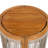 Acacia Wood Outdoor Side Table