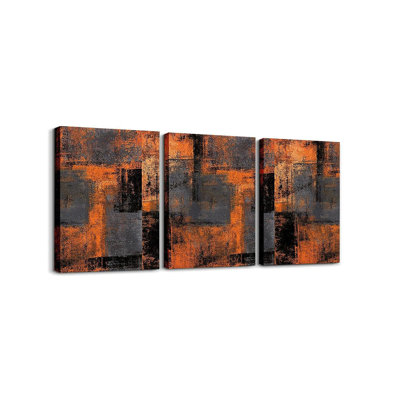 3 Piece Wrapped Canvas Wall Art