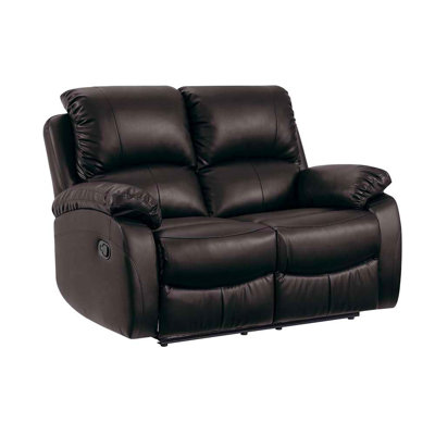 Roma Leather Recliner 2 Seater Sofa