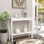 Console l 39,4 po avec tablette de rangement et pieds distinctifs-675889538-675889539
