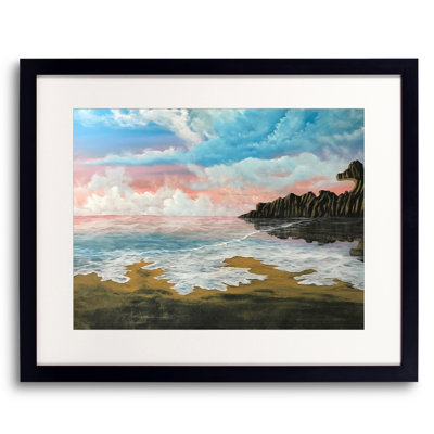 Seascape577 Print by Alicia Lopez