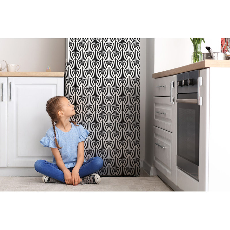 Abstract Door Decal