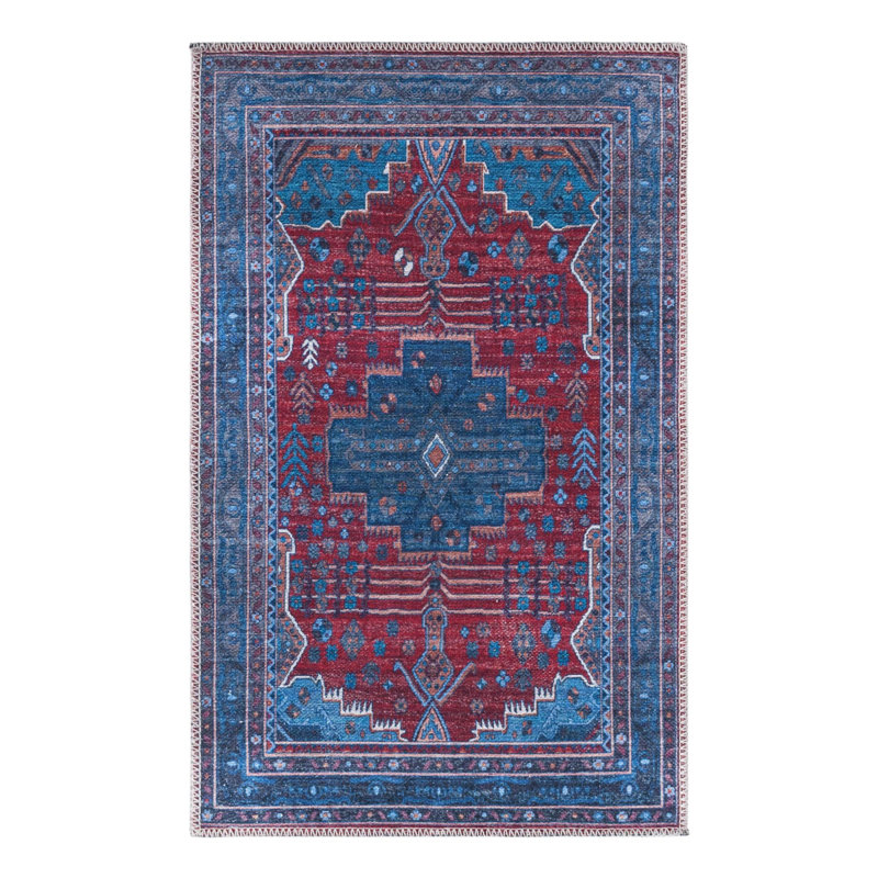 Guthridge Chenille Oriental Indoor Rug, Rectangle 2' x 3'