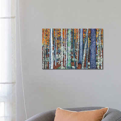 Sticks And Stones by Maggie Vandewalle - Wrapped Canvas Print