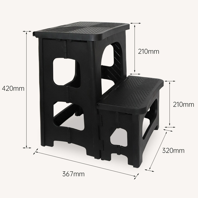 2 - Step Plastic Step Ladder