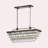 4 - Light Dimmable Tiered Chandelier
