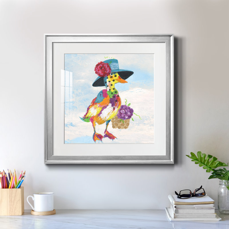 «Bless Our Home» - peinture encadrée, Encadrement argenté, H 22,5 po x l 22,5 po x P 1,5 po