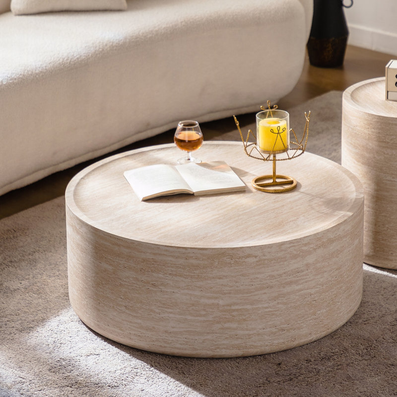Table basse 31,5 "pour le salon, Amber