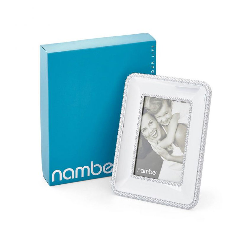 Nambe Braid Frame, 4" x 6"