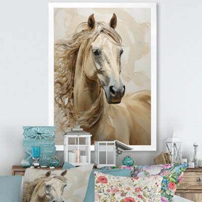Portrait de cheval sophistiqué I