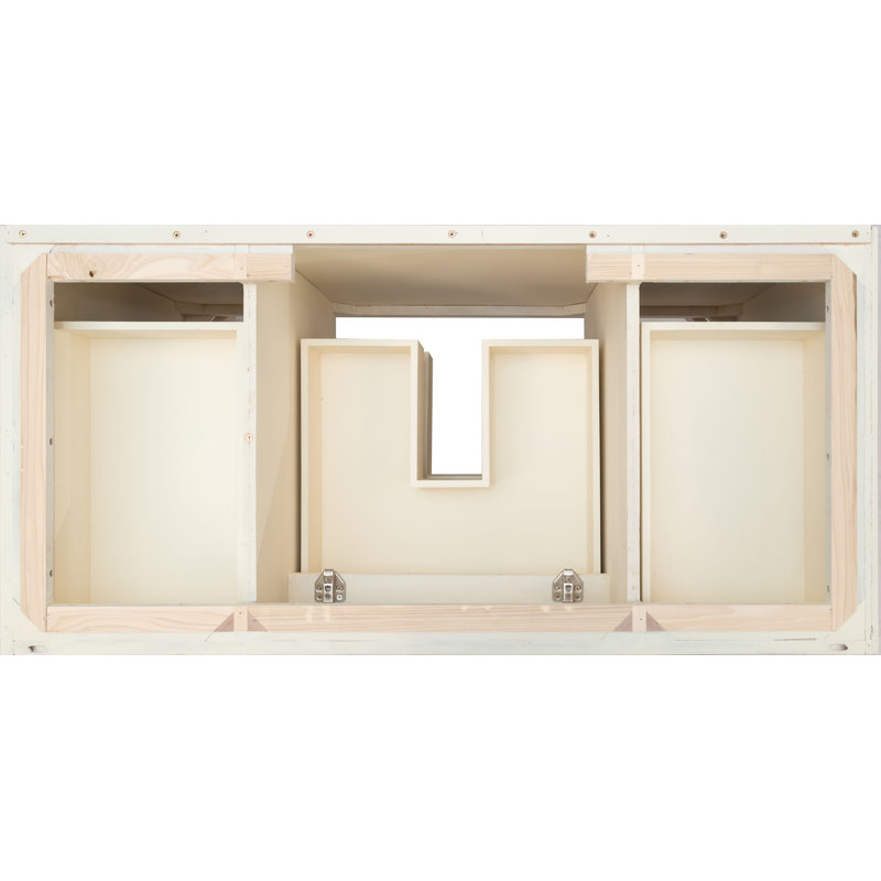Jackson 48"L Free Standing Vanity Base in Antique White