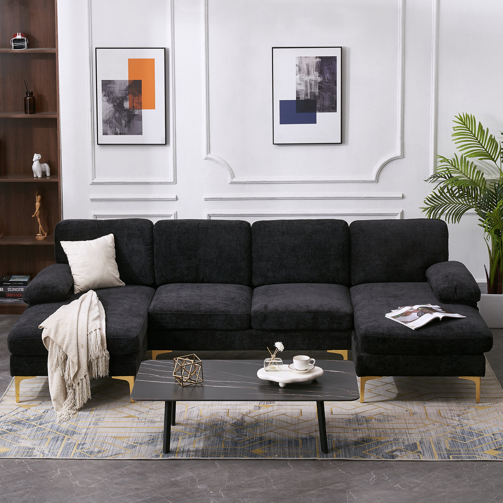 Modular Sectional Sofa by Pan Emirates 