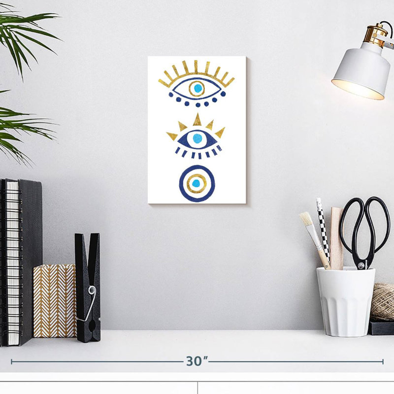 Adella Evil Eye, H 12 po x l 8 po