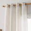 Paire de rideaux semi-transparents avec œillets Draycott-1054915709-1054915710