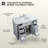 Hermes 42" Single Bathroom Vanity Set-725120332