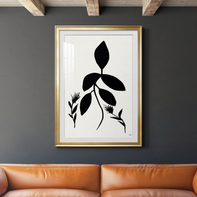 Silhouette Garden I - peinture encadrée