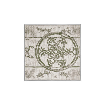 Machine Washable Gray Area Rug