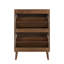 12 Pair Solid Wood Shoe Storage Cabinet