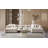 Iris Sand Boucle Double Chaise Sectional