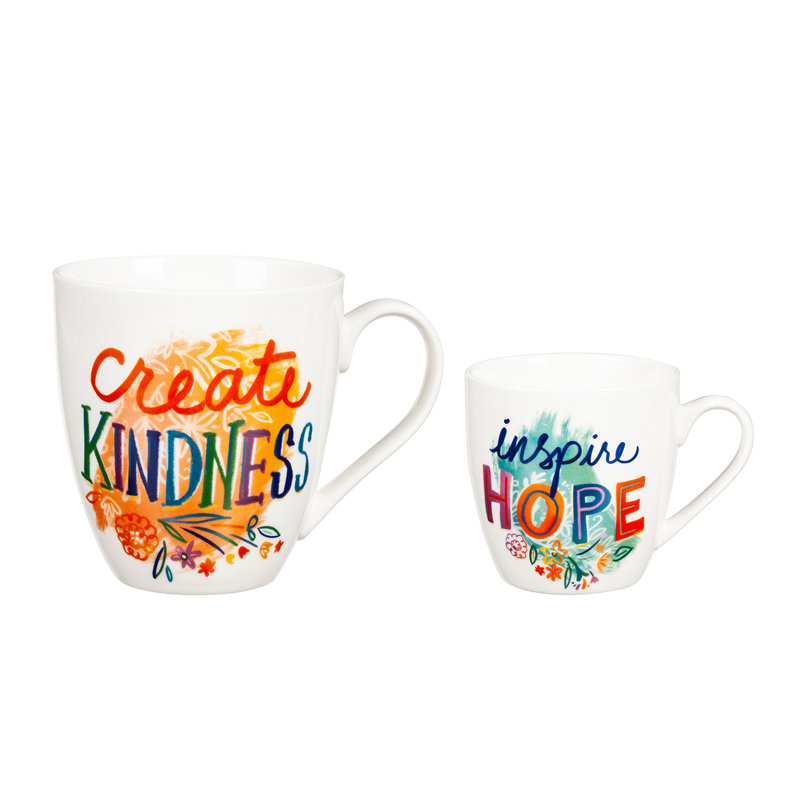 Ensemble-cadeau de tasse en céramique Mommy And Me