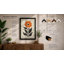 Striped Bloom Botanical - Framed Print-289707278-289707281