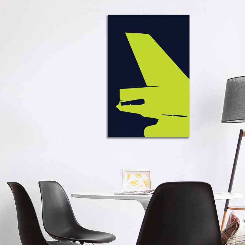 DC-10 Tail - Wrapped Canvas Print, 101.6 cm H x 66.04 cm W