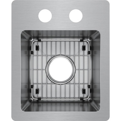 Évier de cuisine à double fixation Crosstown L 13 po x l 16 po