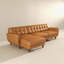 Canapé modulaire en cuir brun clair Allison-2108303653