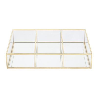 Fielden 3 Compartment Makeup Organiser