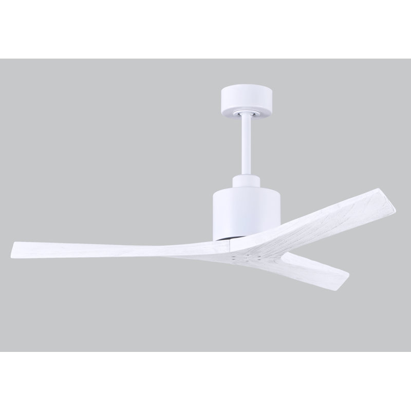 Mollywood - 42" Ceiling Fan - Textured Bronze Finish - Matte Black Blades, Matte Black, Matte Black, 52"