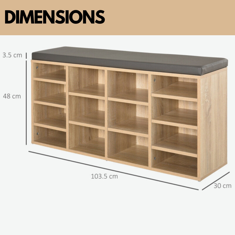 14 Shoe Bench Shoe Storage Bench With Seat Hallway Entryway Furniture