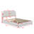 Upholstered Platform Bed With Hydraulic Storage System-1861519678-1861519616